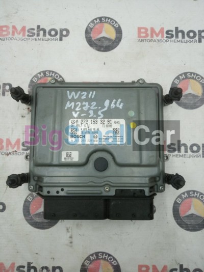 Блок управления двигателем Mercedes E 350 25.08.2006 W211 272.964 A2721533291 - купить Городке 2