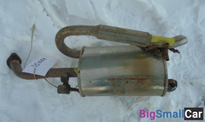 Задняя часть глушителя от Chevrolet Spark M200 2005-2010 - купить Городке 2