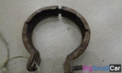 Хомут глушителя от Mercedes-Benz E-Klass W211 2002-2009 - купить Городке 2
