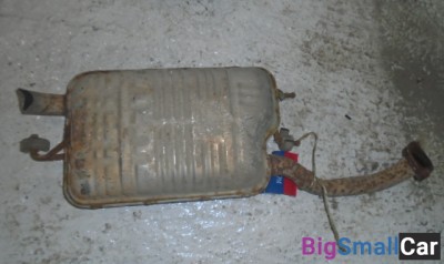 Задняя часть глушителя от Hyundai Elantra XD 2000-2010 - купить Городке 2