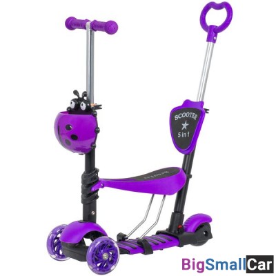 Детский самокат-кикборд FXA.SBDISCOKIDS.VL20 FOXX