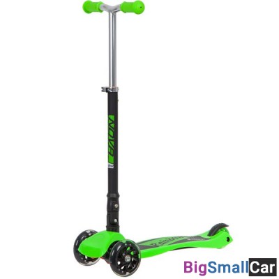 Подростковый самокат-кикборд 120F.NRAINBOW.GN20 NOVATRACK - купить Городке 2