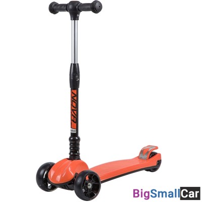 Подростковый самокат-кикборд 120W.RAINBOW.OR9 NOVATRACK - купить Городке 2