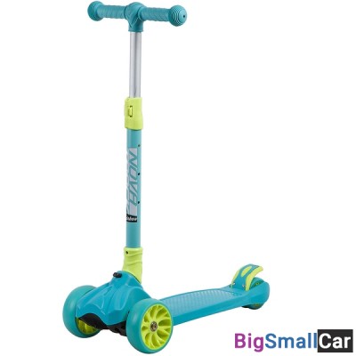 Подростковый самокат-кикборд 135H.RAINBOW.GN9 NOVATRACK - купить Городке 2