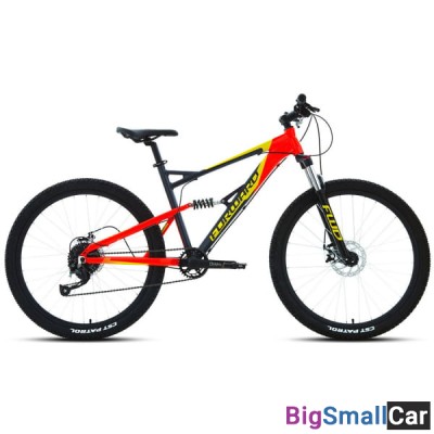 Велосипед 27,5  Forward Flare 27,5 2.0 disc AL Серый/Красный 19-20 г - купить Городке 2