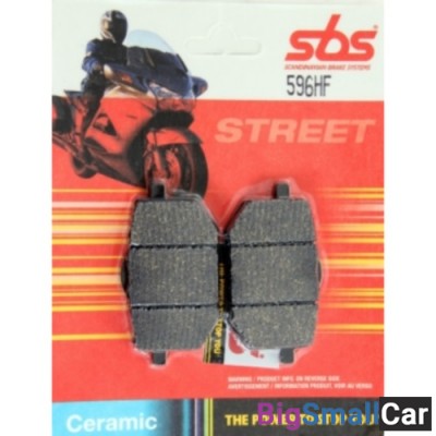 Тормозные колодки, передние Ceramic / SBS 596HF - купить Городке 2