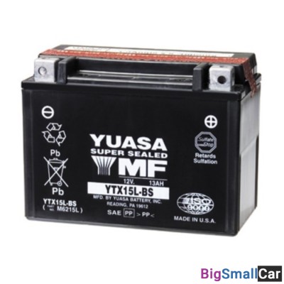АКБ YUASA YTX15L-BS - купить Городке 2