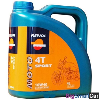 Масло моторное REPSOL MOTO SPORT 4T 10W40 4L 6024/R - купить Городке 2