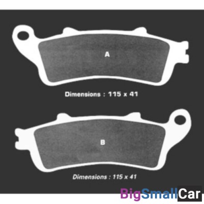 Тормозные колодки Nissin 2P-250ST-F1 - купить Городке 2