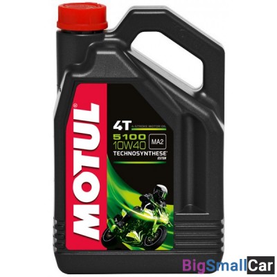Масло моторное MOTUL 4T TECHNOSYNTHESE 5100 MA2 10W40 4L 104068 - купить Городке 2