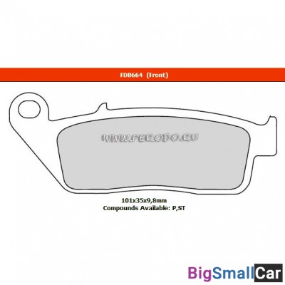 Тормозные колодки BREMBO CARBON CERAMIC 07HO3405 - купить Городке 2