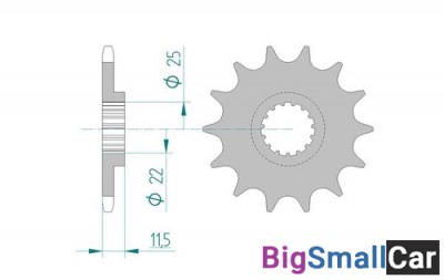 Звезда ведущая AFAM 73303-15 (JTF1902.15) - купить Городке 2
