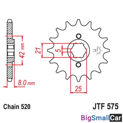 Звезда ведущая JT JTF575.16 - купить Городке 2