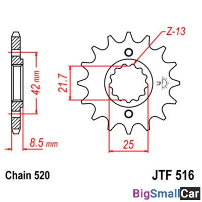 Звезда ведущая JT JTF516.15 - купить Городке 2