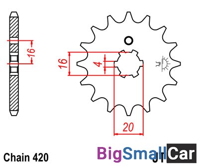 Звезда ведущая JT JTF546.13 - купить Городке 2