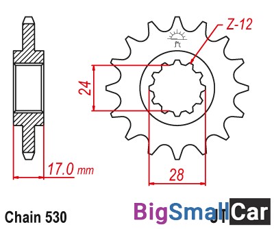 Звезда ведущая JT JTF295.15RB - купить Городке 2