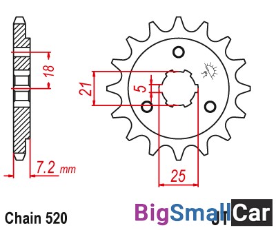 Звезда ведущая JT JTF437.15 - купить Городке 2