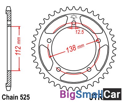 Звезда ведомая JT JTR1304.41 - купить Городке 2