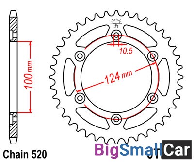 Звезда ведомая JT JTR735.45 - купить Городке 2