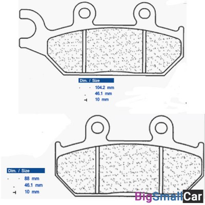 Тормозные колодки CL 2360A3 - купить Городке 2