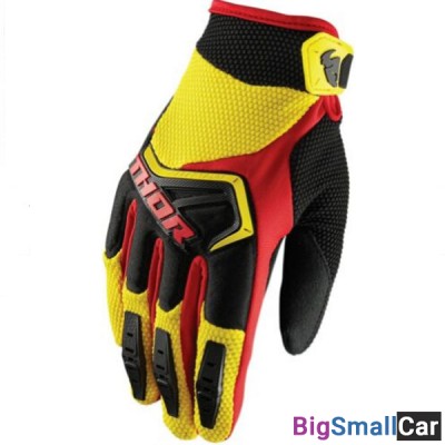 Перчатки THOR S8 Spectrum blk/yel/red XL 3330-4672 - купить Городке 2