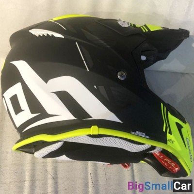 Шлем AIROH Aviator ACE black/yellow M AVA - купить Городке 2