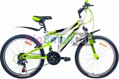 Дорожные велосипеды PIONEER EXTREME 24/15 silver-green-black - купить Городке 2