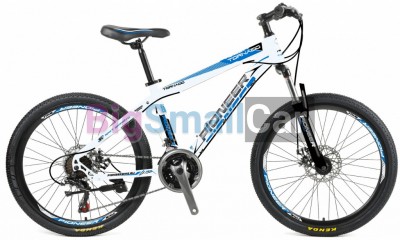 Горные велосипеды PIONEER TORNADO 24/14 white-black-blue - купить Городке 2