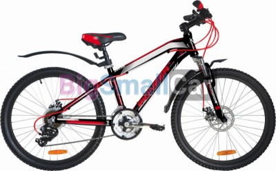 Горные велосипеды PIONEER SAMURAI 24 AL/13 black-red-silver - купить Городке 2