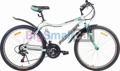 Дорожные велосипеды PIONEER OPTIMA 26/14 black-green-white - купить Городке 2