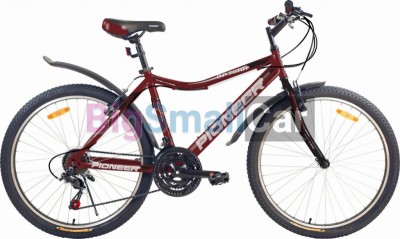 Дорожные велосипеды PIONEER OPTIMA 26/18 cherry-black-white - купить Городке 2