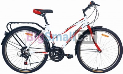 Дорожные велосипеды PIONEER AURORA 26/16 white-red-black - купить Городке 2