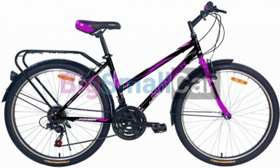 Дорожные велосипеды PIONEER AURORA 26/16 black-violet-white - купить Городке 2