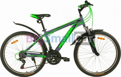 Горные велосипеды PIONEER CITY 26/16 gray-black-green - купить Городке 2