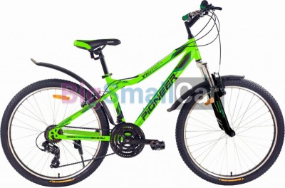 Горные велосипеды PIONEER FAVORITE 26/16 green-black-darkgreen - купить Городке 2