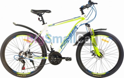 Горные велосипеды PIONEER PULSE 26/16 white-green-blue - купить Городке 2