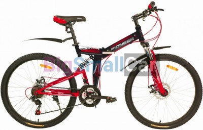 Дорожные велосипеды PIONEER ODYSSEY 26/16 black-red-white