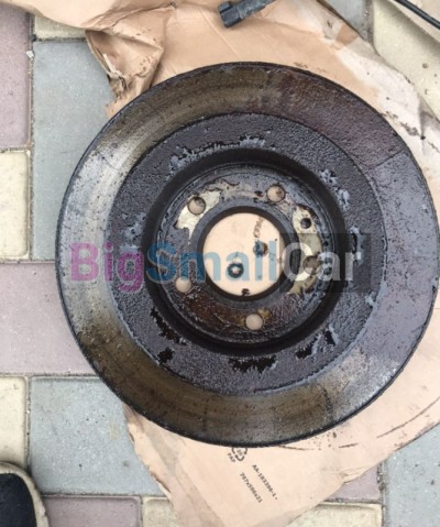 Задний тормозной диск Opel Astra j gtc 1.4 - купить Городке 2