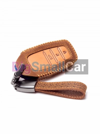 КОЖАНЫЙ ЧЕХОЛ НА КЛЮЧ ТОЙОТА КАМРИ, ЛЕНД КРУЗЕР 200, ХАЙЛЮКС bgt 362 - купить Городке 2